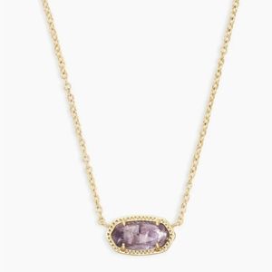 NWT Kendra Scott purple amethyst necklace!